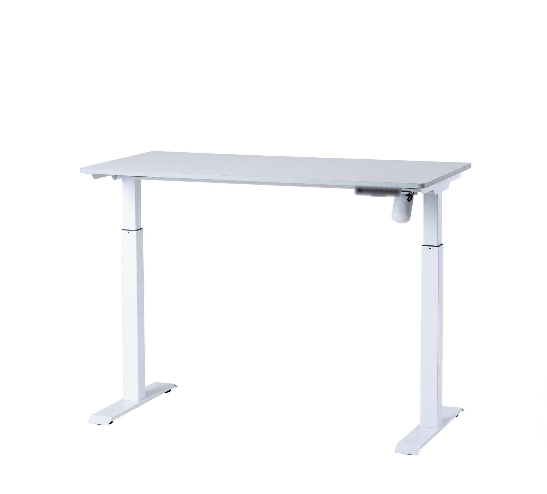 [8556163] Skrivbord el höj- och sänkbart 120x60 cm Vit