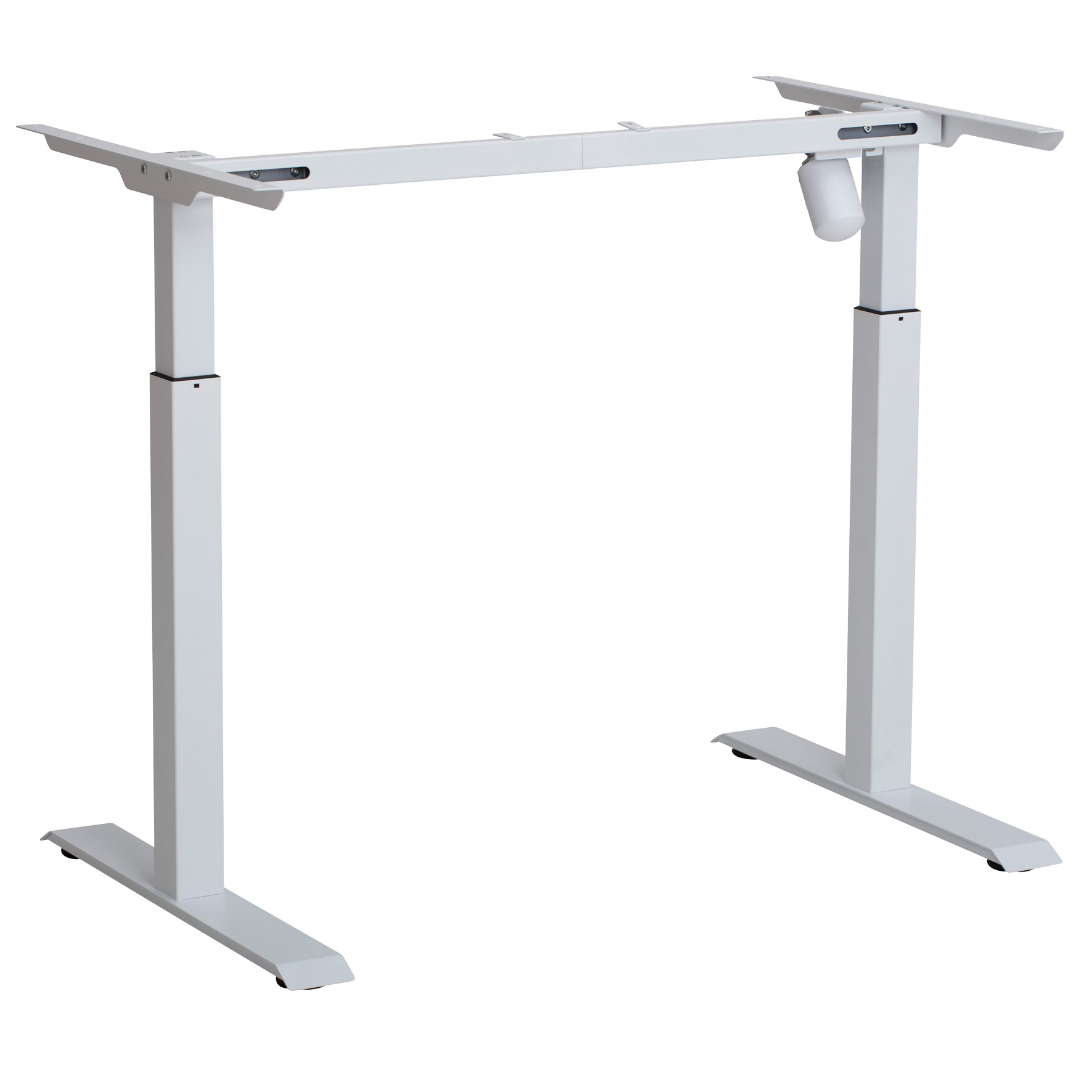 [8567085] Bordsstativ Deskframe l vit