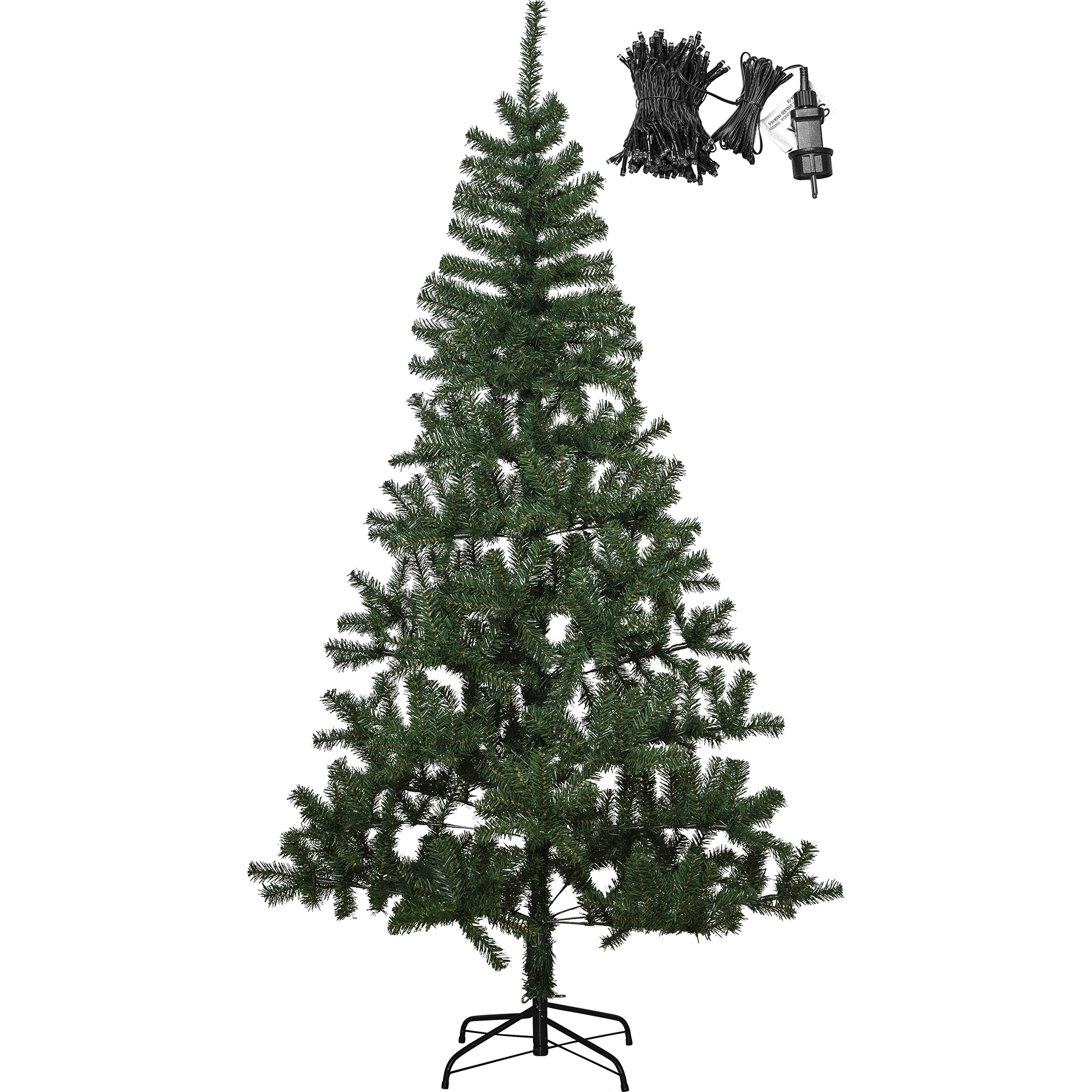 [8559772] Julgran med LED Alvik 210cm
