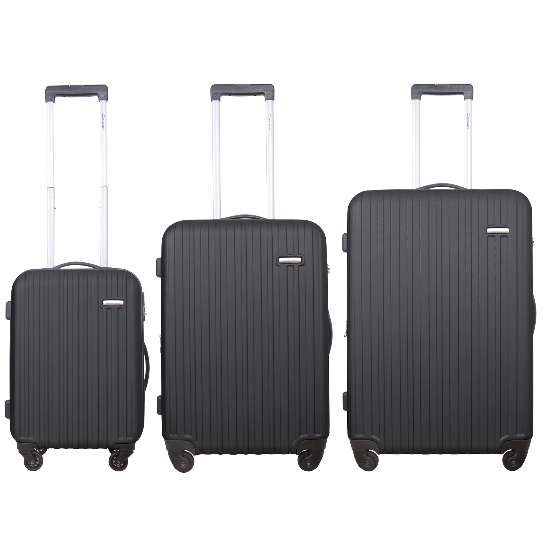 [8567100] Väsk-set Rhodos 3-p Svart