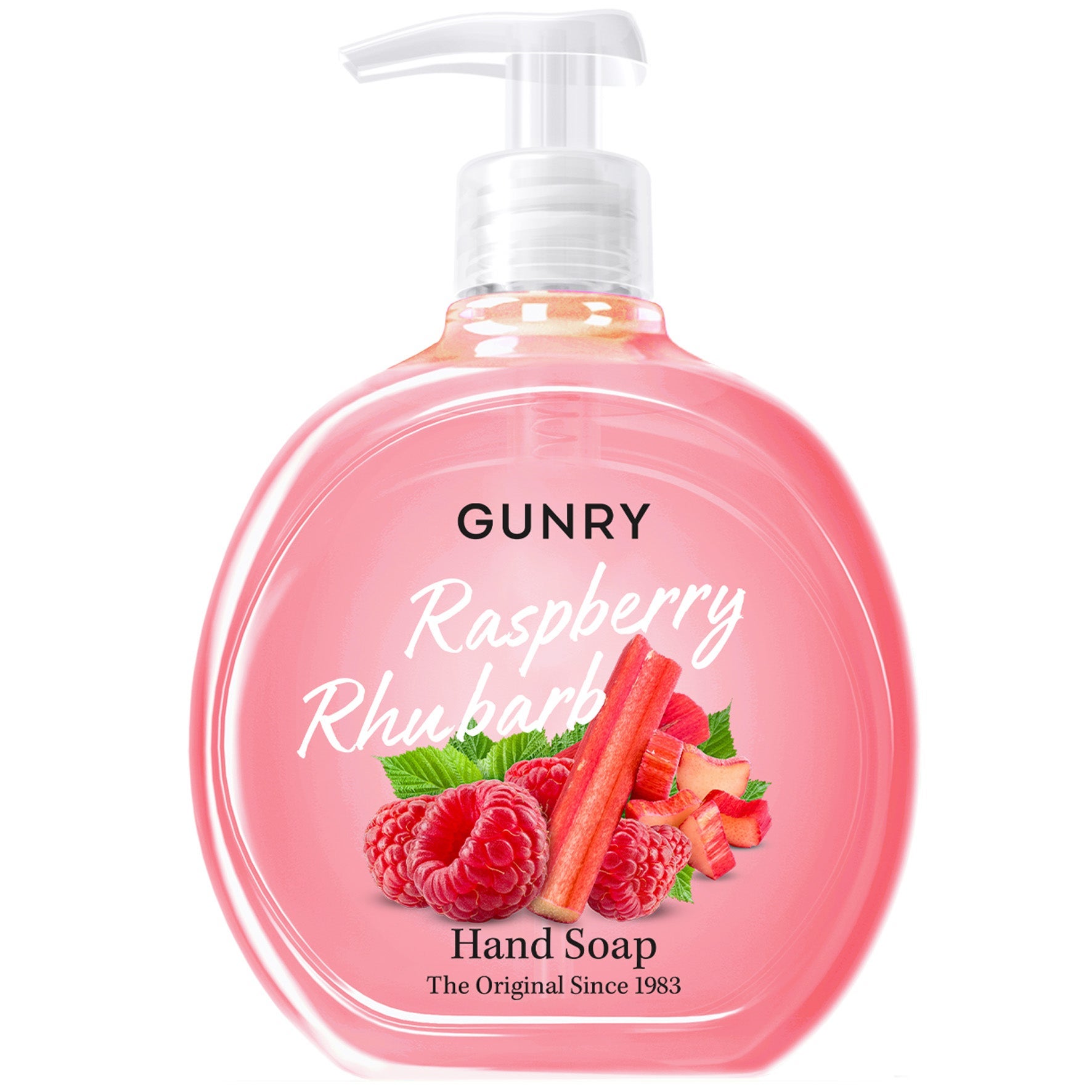 [8567172] Flytande tvål Green Originals Raspberry Rhubarb 500 ml