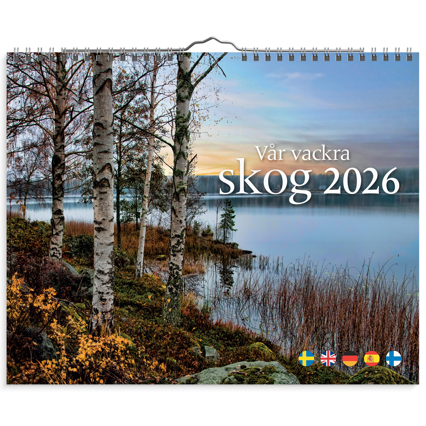 [61173526] Väggkal. 2026 Vår vackra skog