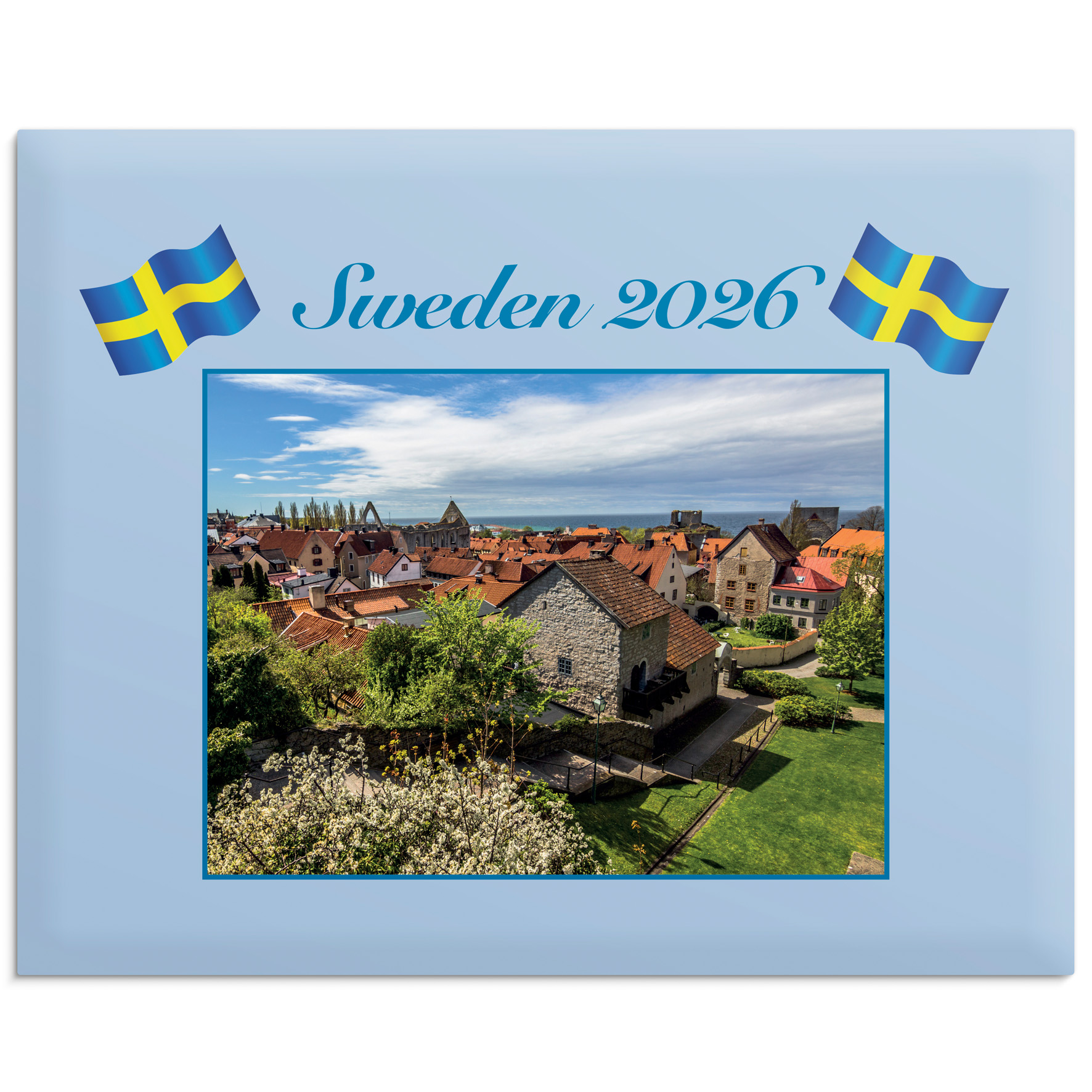 [61173026] Väggkalender 2026 Sweden kuv