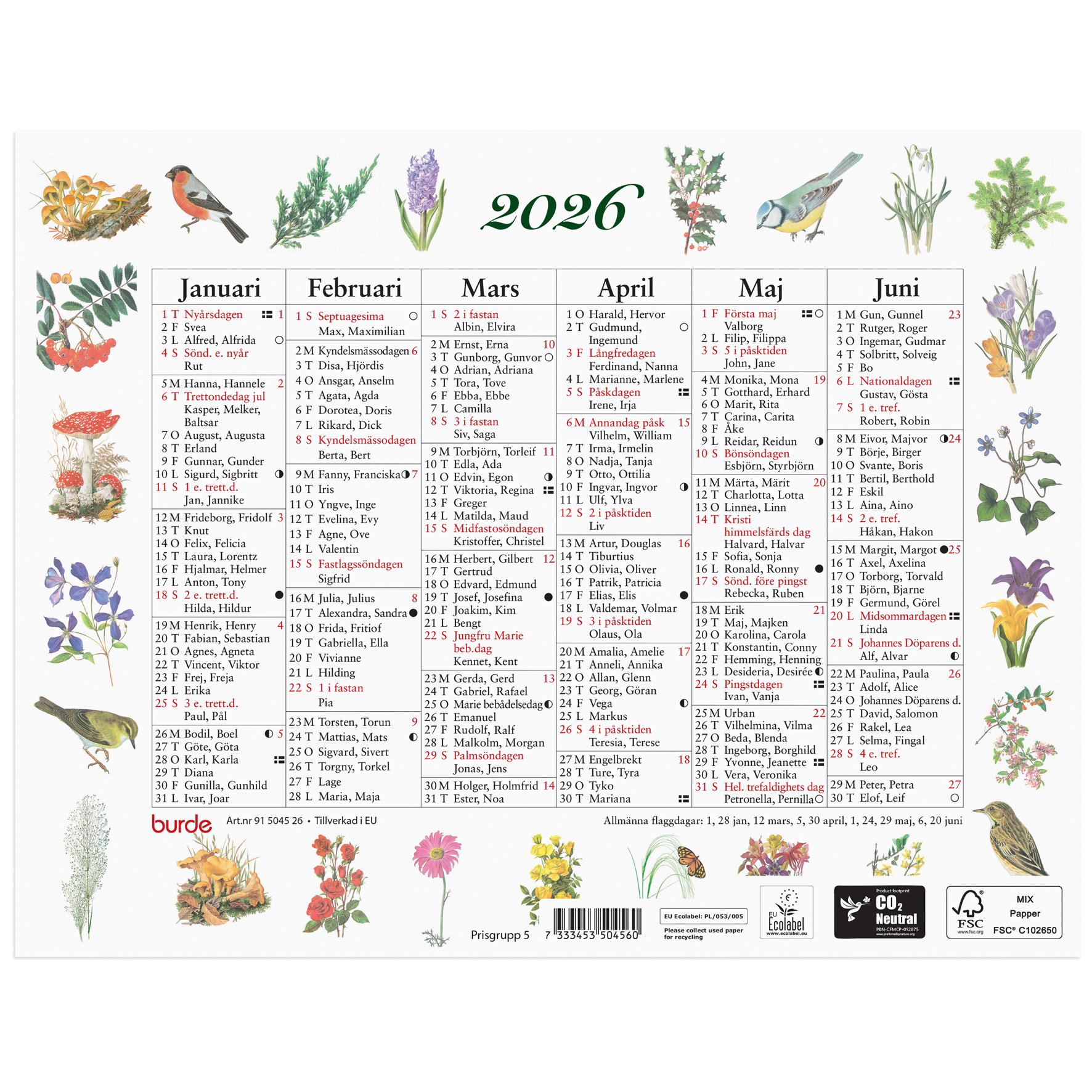 [61504526] Lilla Naturalmanackan 2026