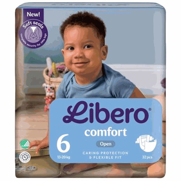 [8567266] Blöjor Libero Comfort 6, 13–20 kg 32-pack