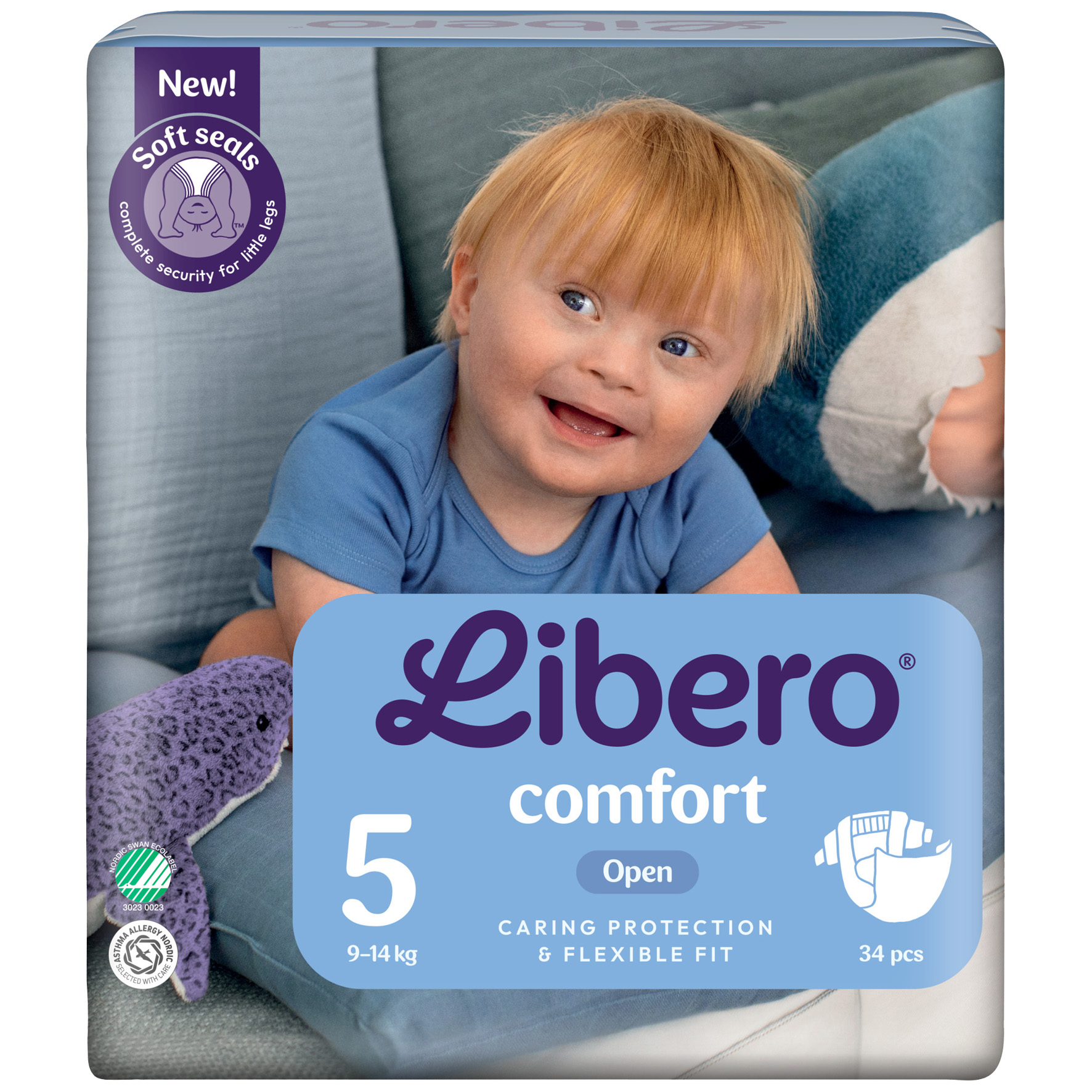 [8567264] Blöjor Comfort 5, 9-14kg 34/fp