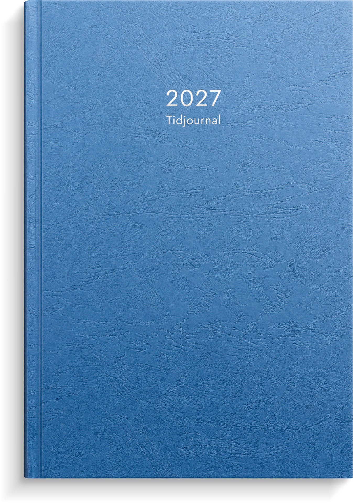 [61100027] Kalender Tidjournal 2027 kartong blå