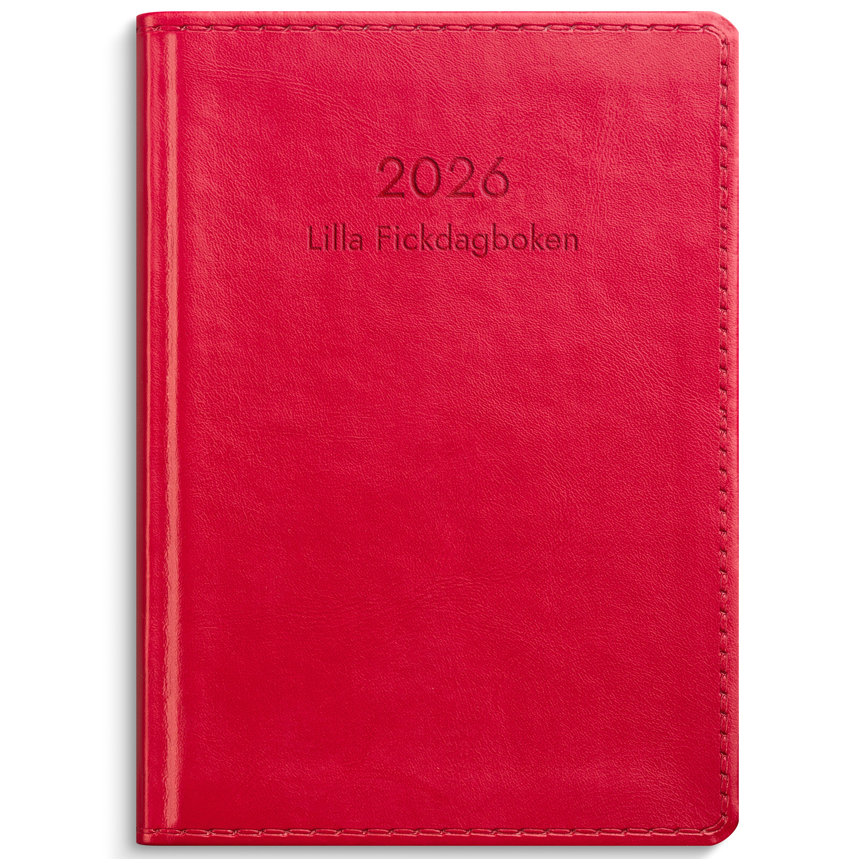 [61325726] Lilla Fickdagboken 2026 röd