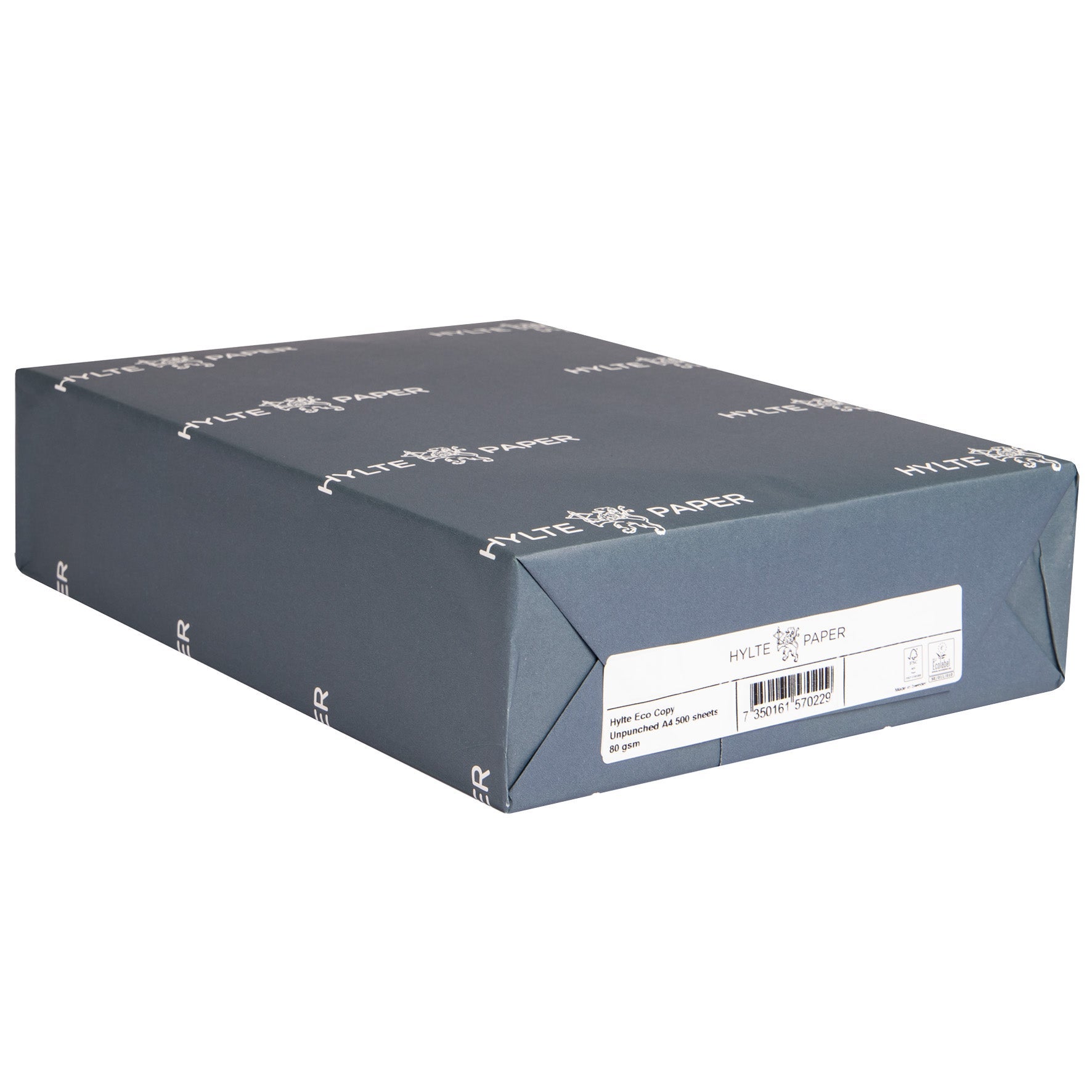 [1156005] Papper Hylte Eco 80 g Ohålat A4 500-pack
