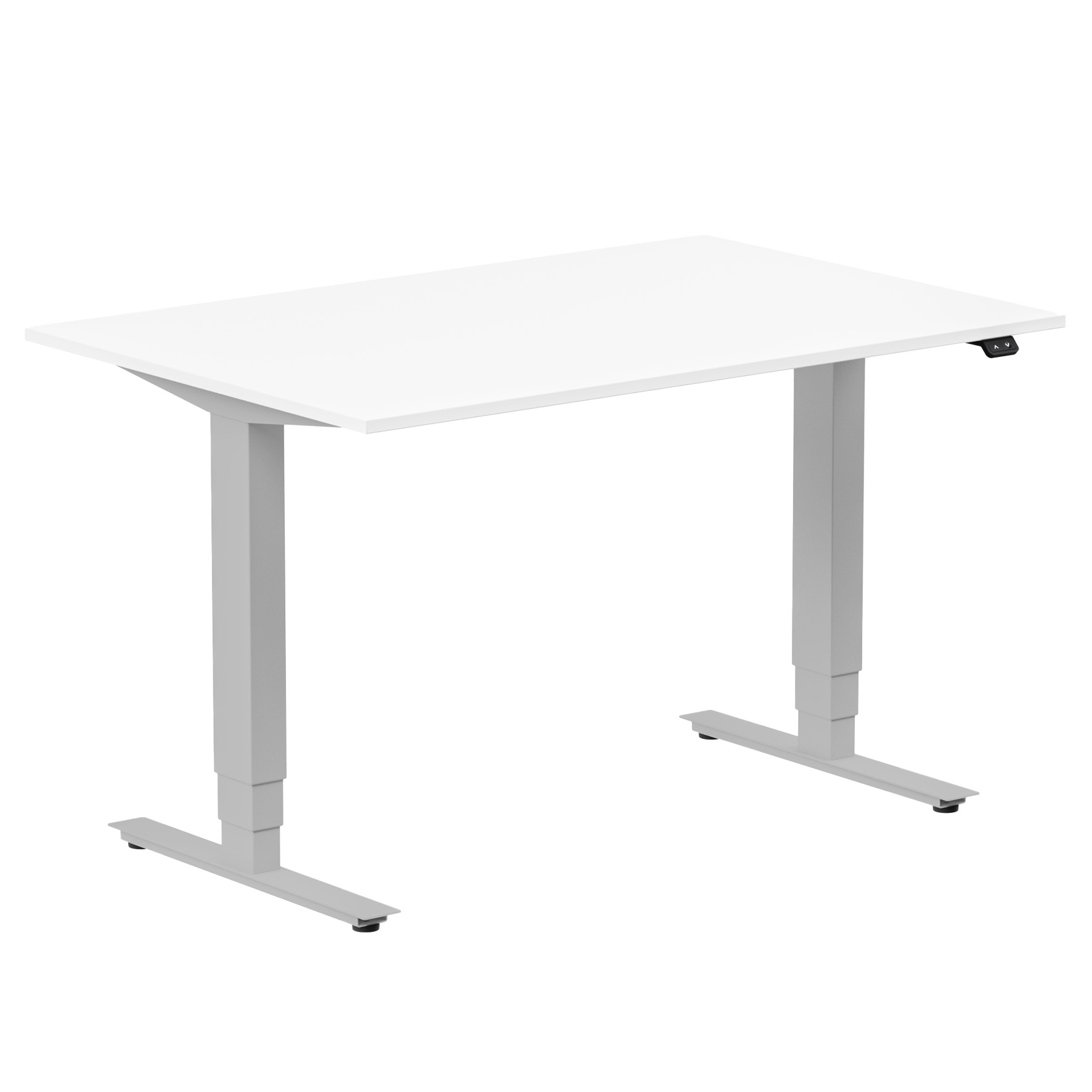 [8566793] Skrivbord el Ergo120x80 vit/SG