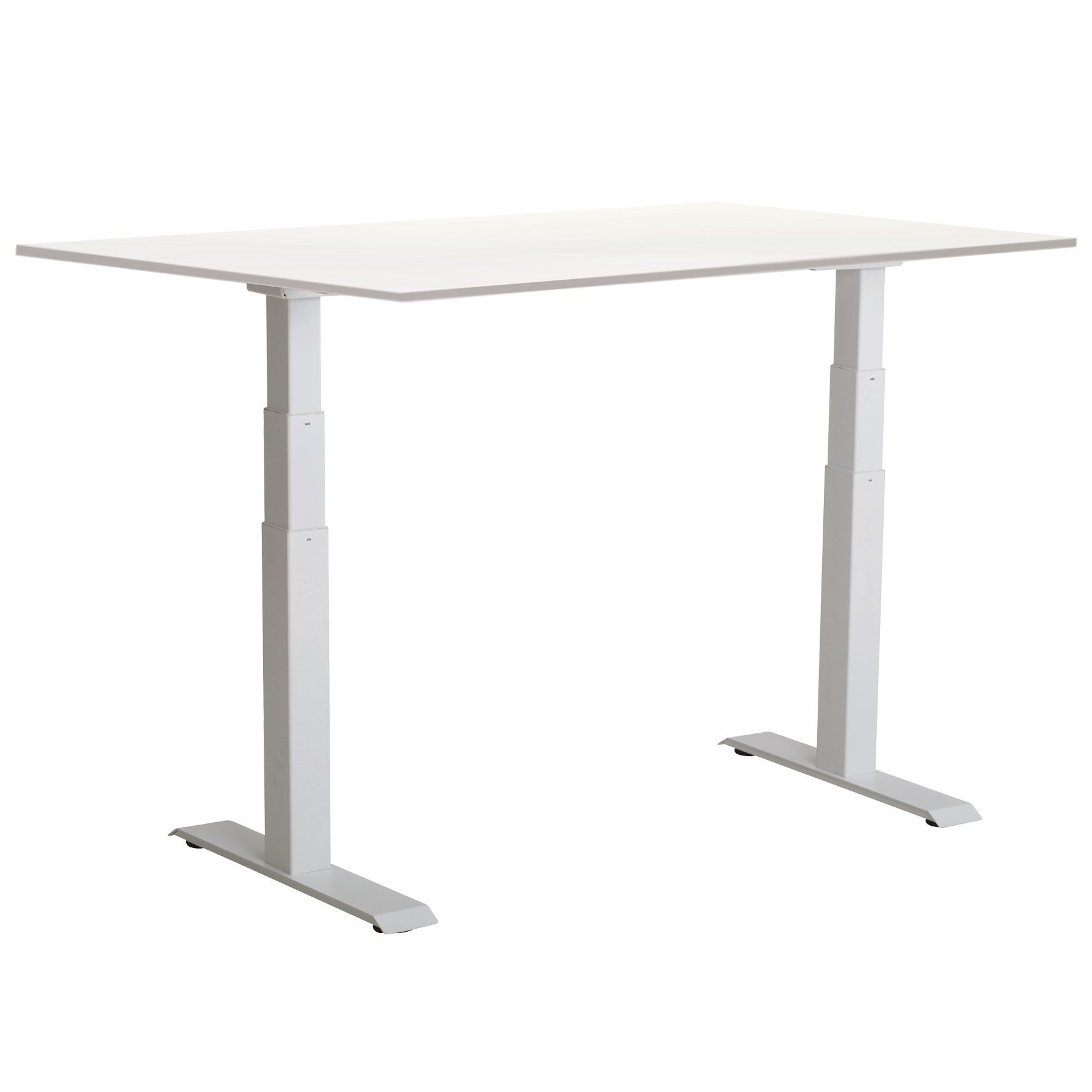 [8567080] Skrivbord el Easydesk Adapt VI 160x80 cm vit