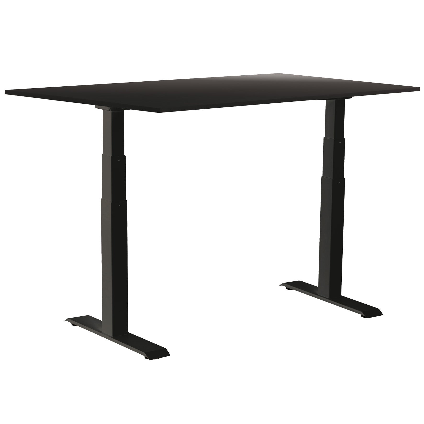 [8567075] Skrivbord el Easydesk Adapt VI 120x80 cm svart
