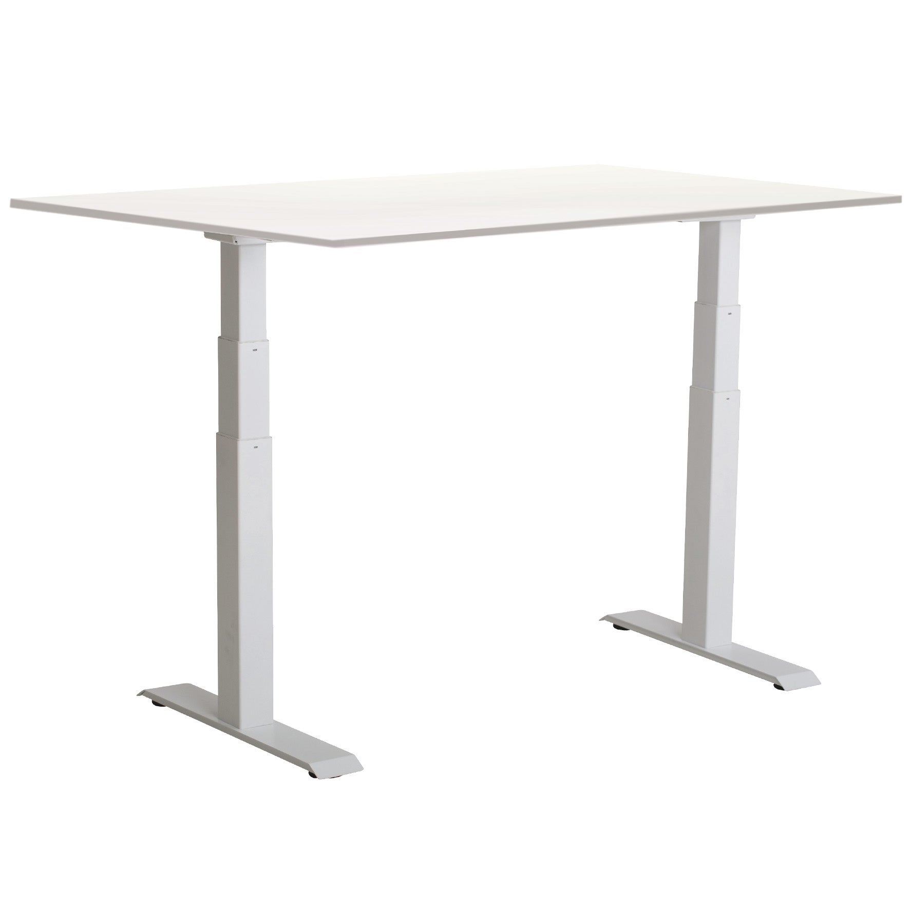 [8567078] Skrivbord el Easydesk Adapt VI 120x80 cm vit