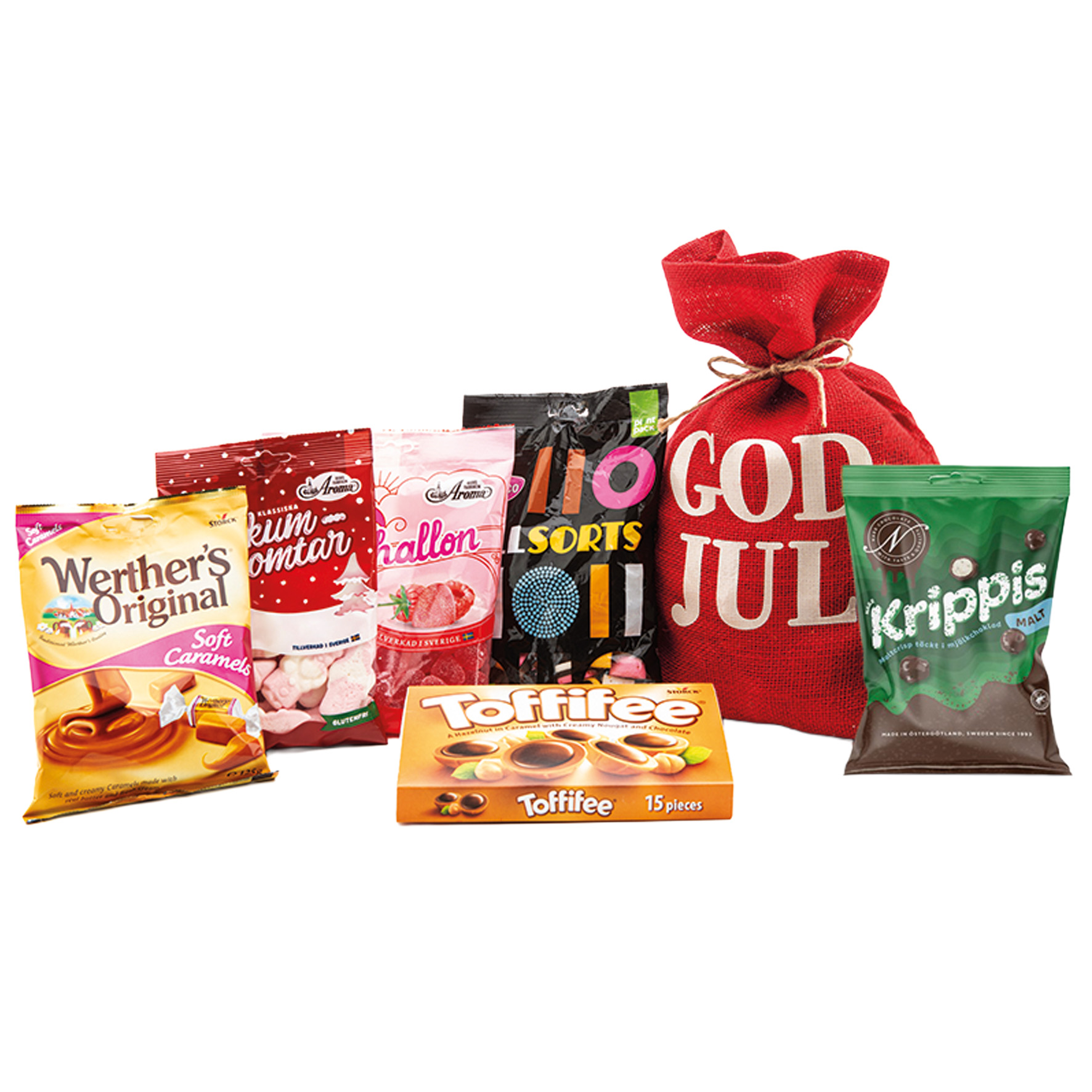 [8567250] Jutesäck med stycksaker 1120g