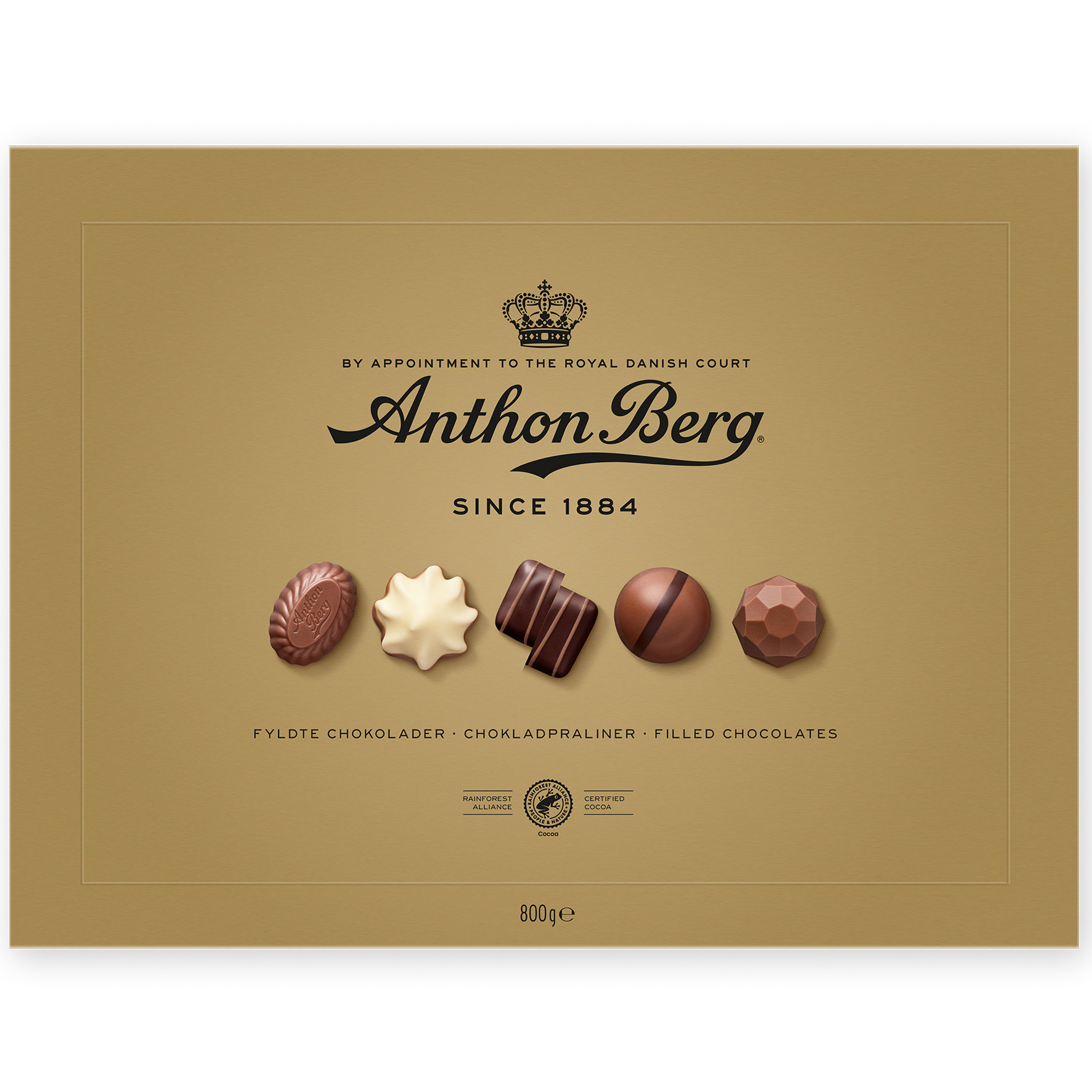 [8567202] Anthon Berg Guld 800 gram