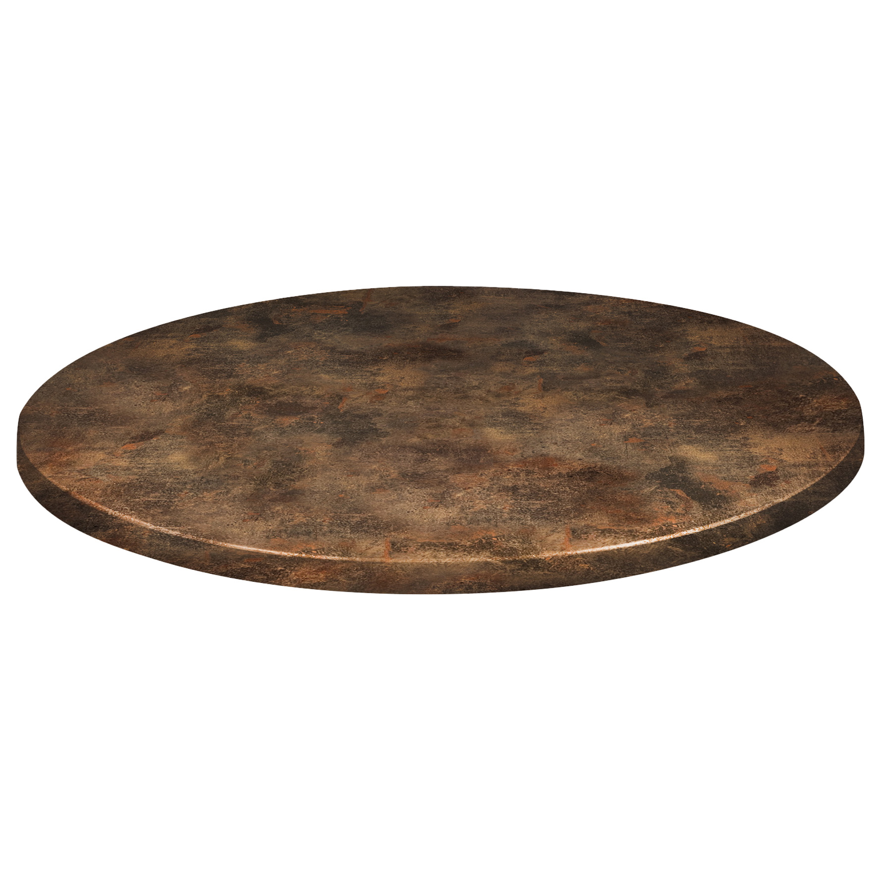 [8566957] Bordsskiva Rustbrown Ø 60 cm