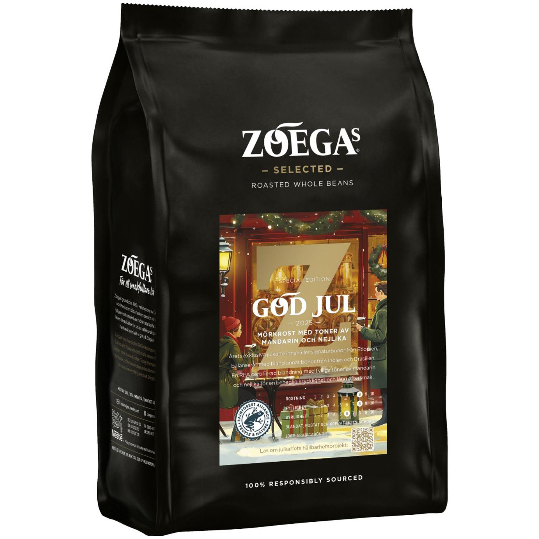 [8567496] Zoéga julkaffe Hela bönor 450g