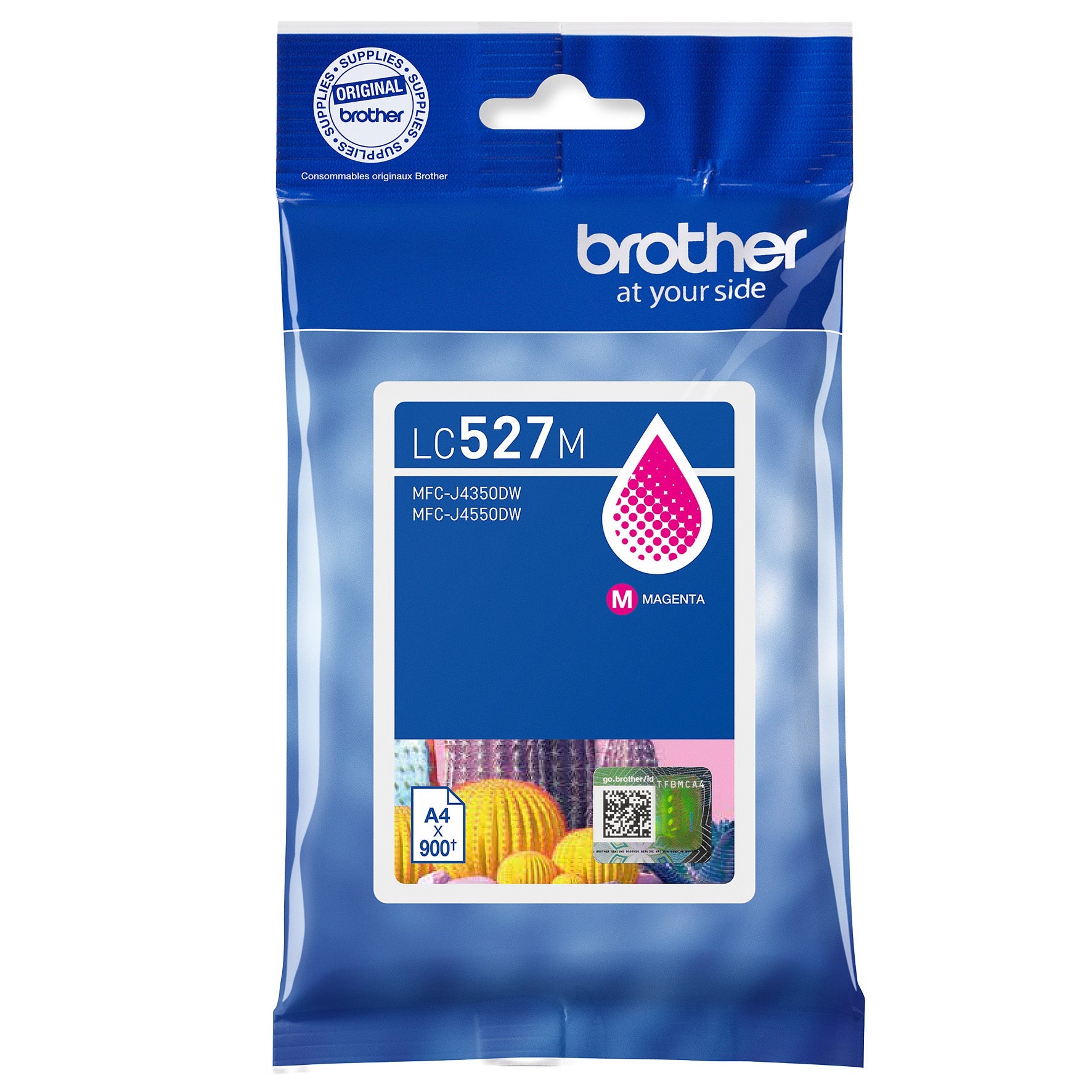 [8567626] Bläckpatron Brother LC527M 0,9K magenta