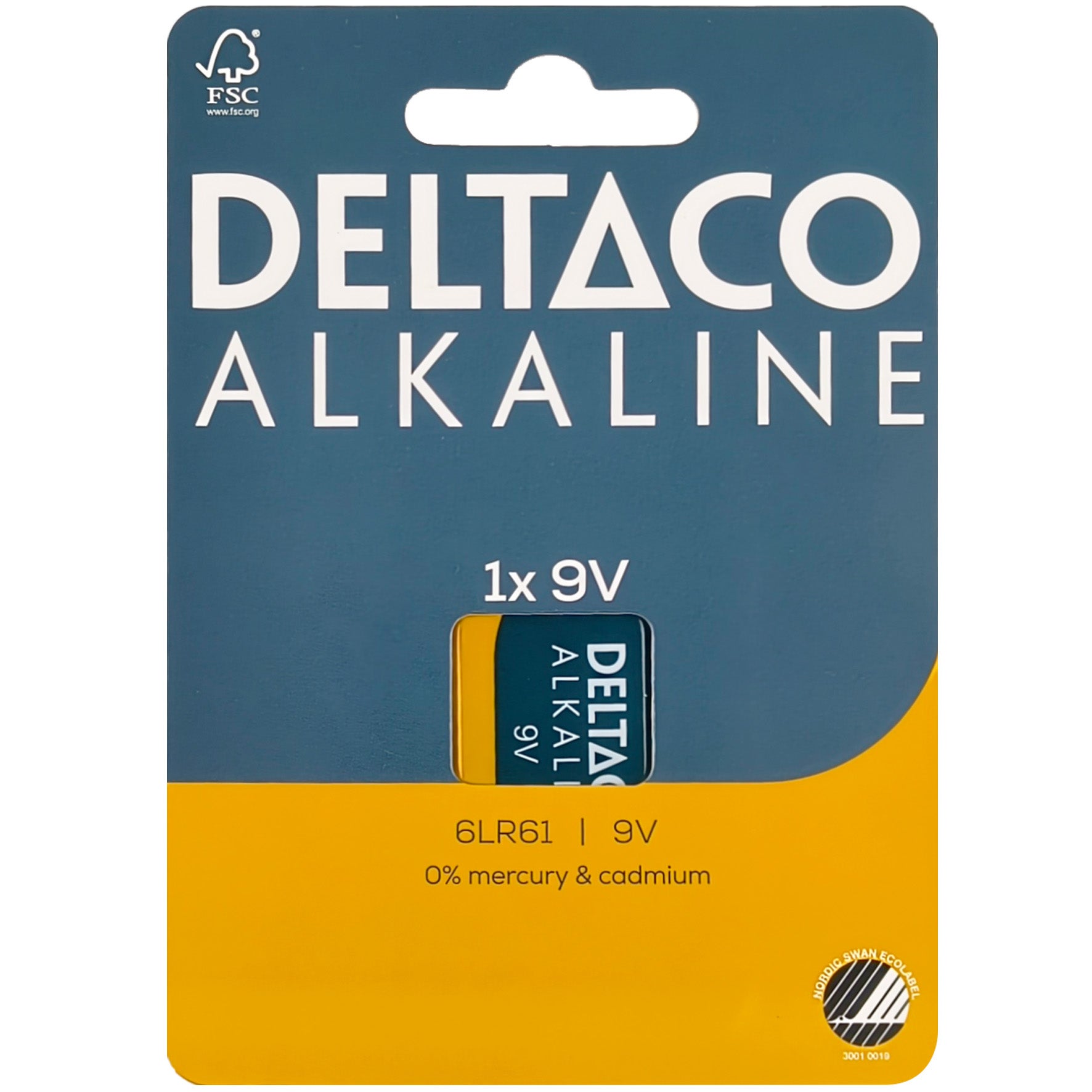 [8567304] Batteri Alk. 9V/6LR61