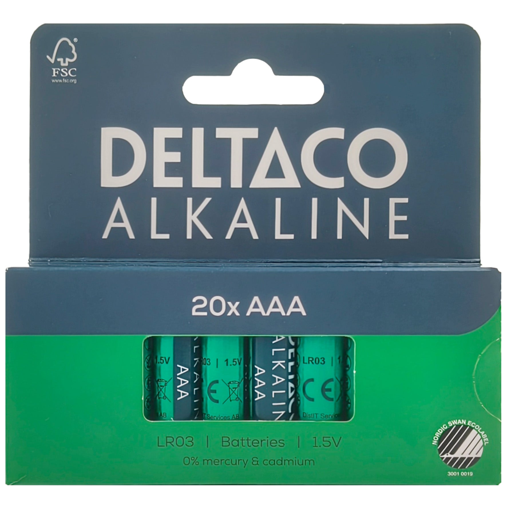 [8567305] Batteri Alk. AAA LR03 20/fp