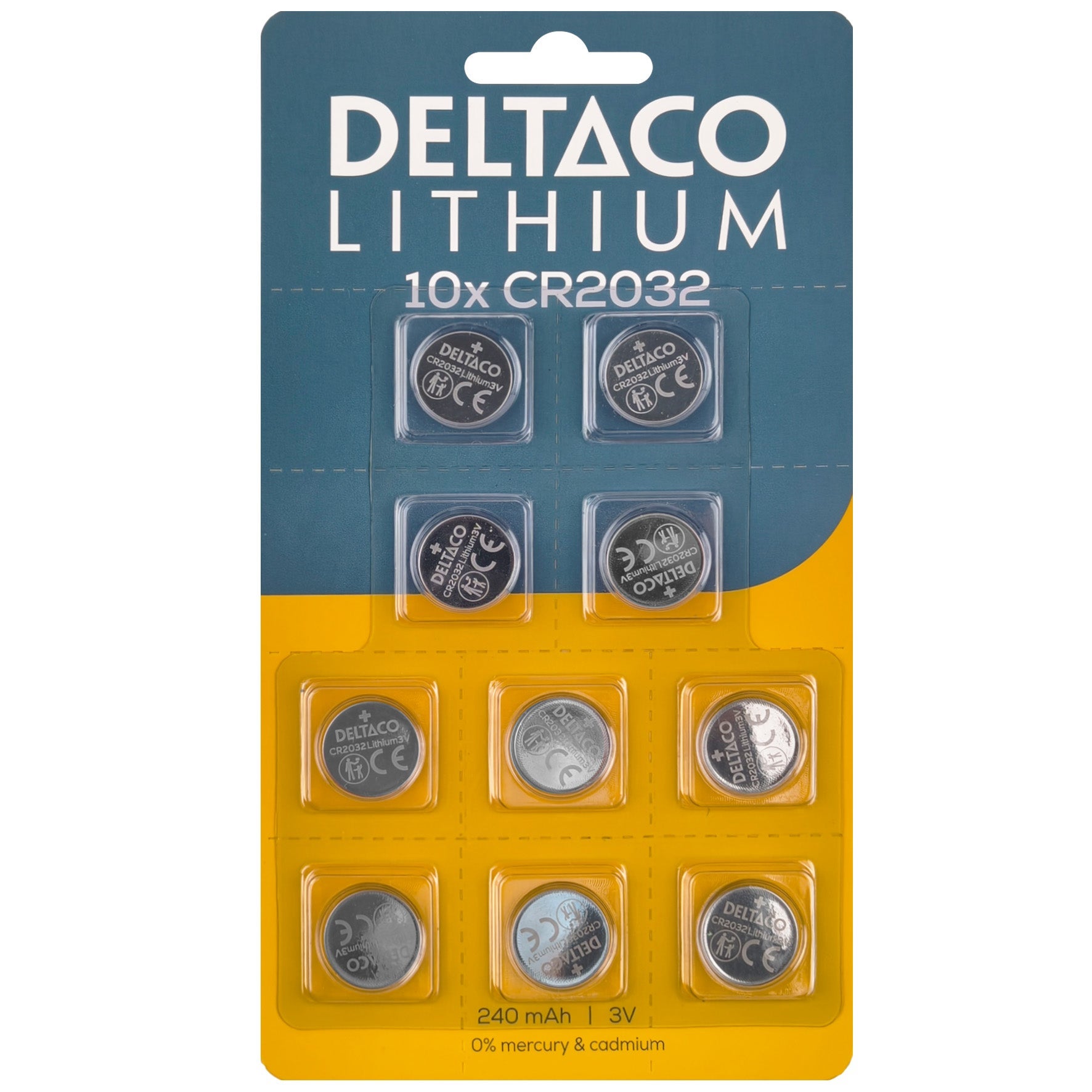 [8567303] Batteri CR2032 Lithium 10/fp