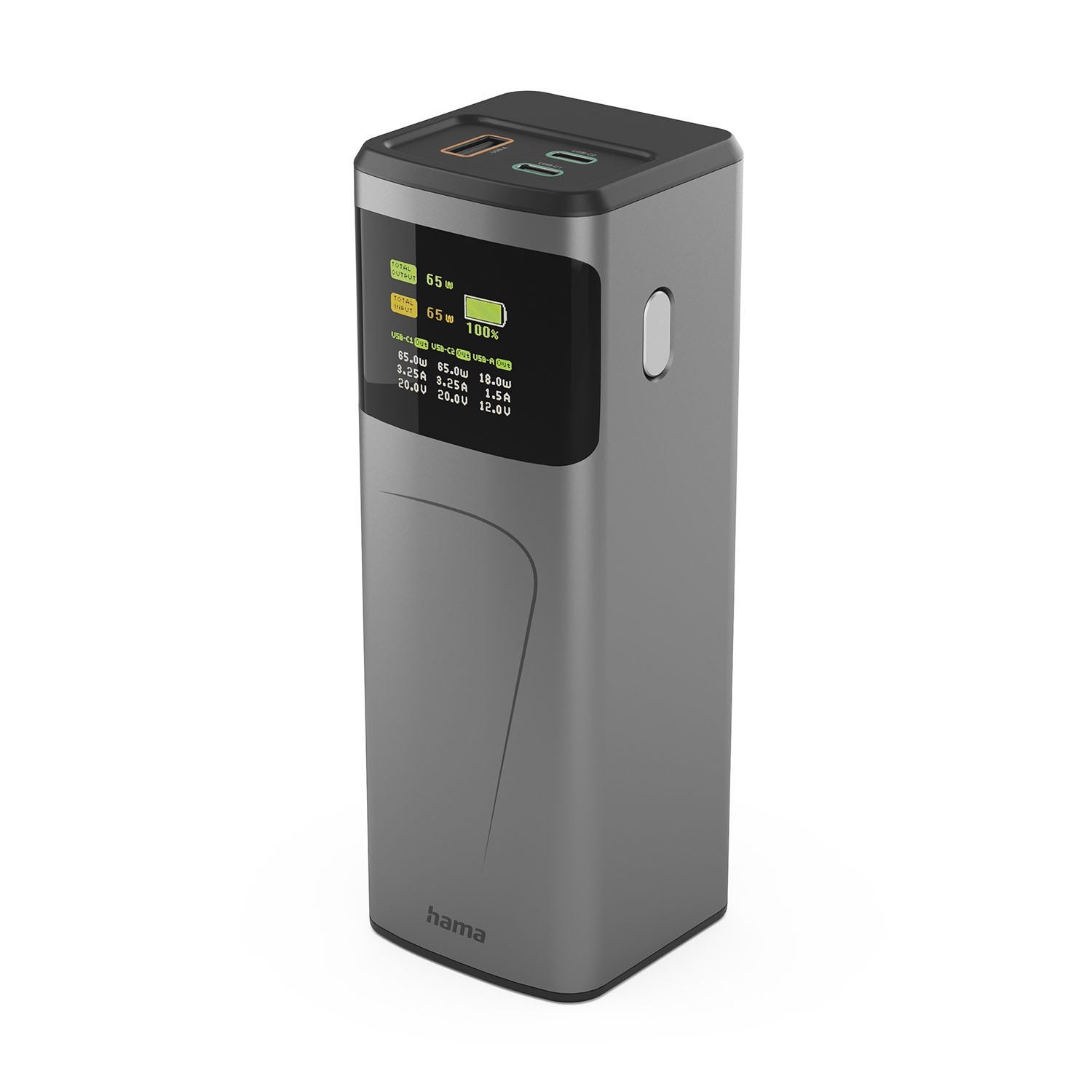 [8568025] Powerbank 20000mah 2xUSB-C 1xUSB-A 65W