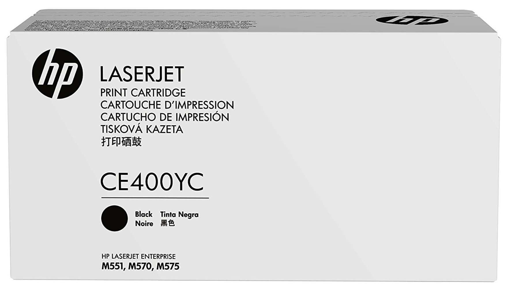 [2248072] HP 507Y Blk Opt Contr LJ Toner Crtg