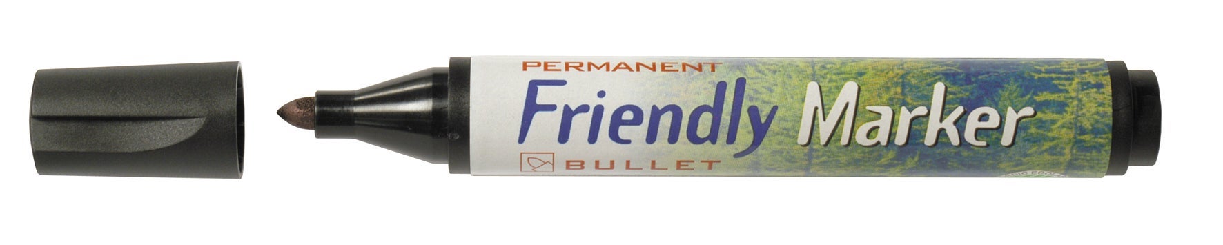 [2219104] Märkpenna Friendly Marker konisk svart
