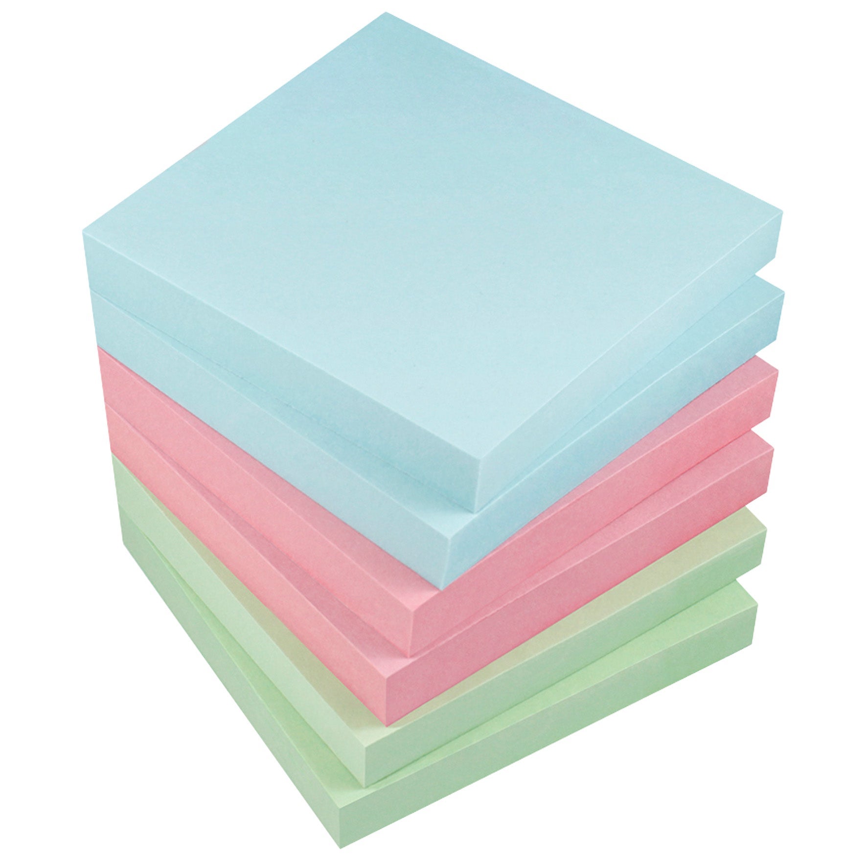 [2631387] Notisblock Info Inspiration 75x75 mm pastell 6-pack