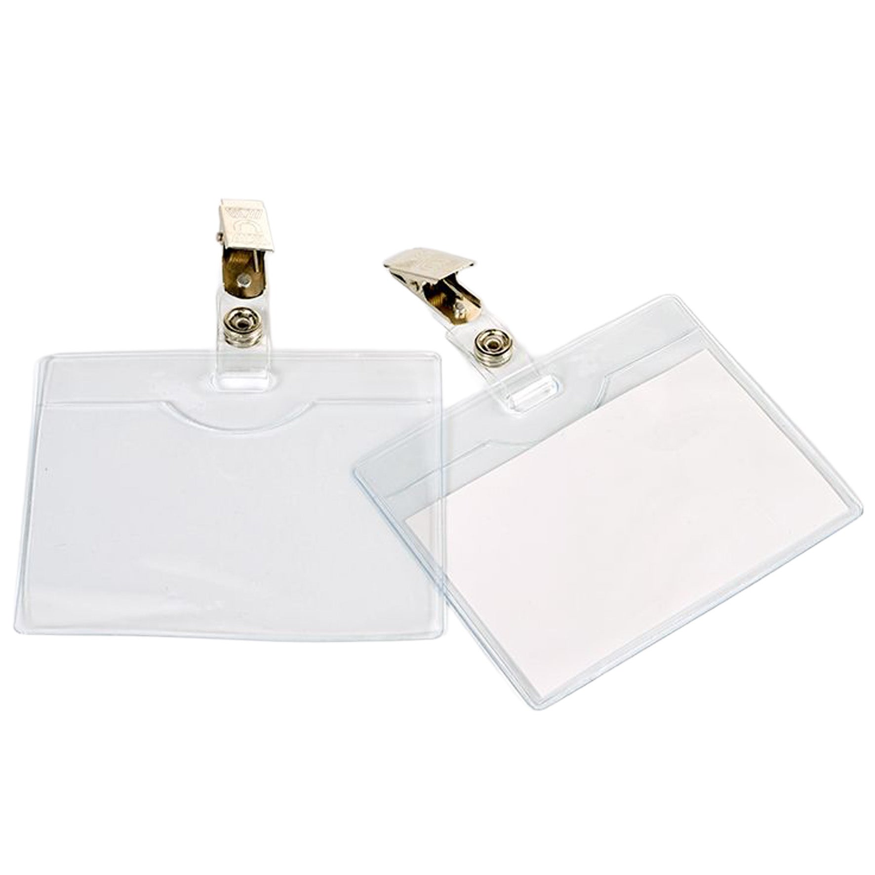 [2409942] Namnskylt clips 90x60 mm liggande 10-pack