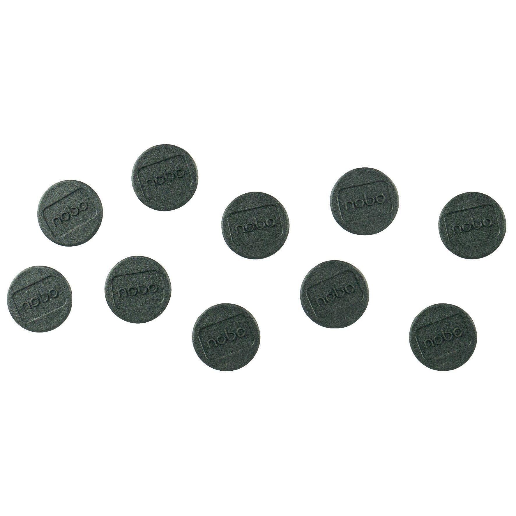 [2032304] Magnet Nobo 13 mm svart 10-pack