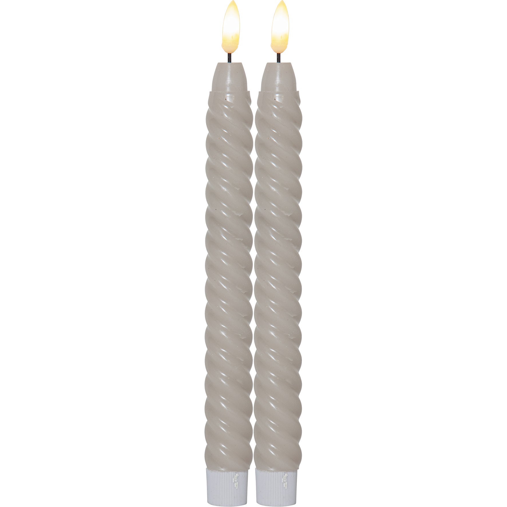[8559739] Antikljus LED 2-pack Swirl Beige