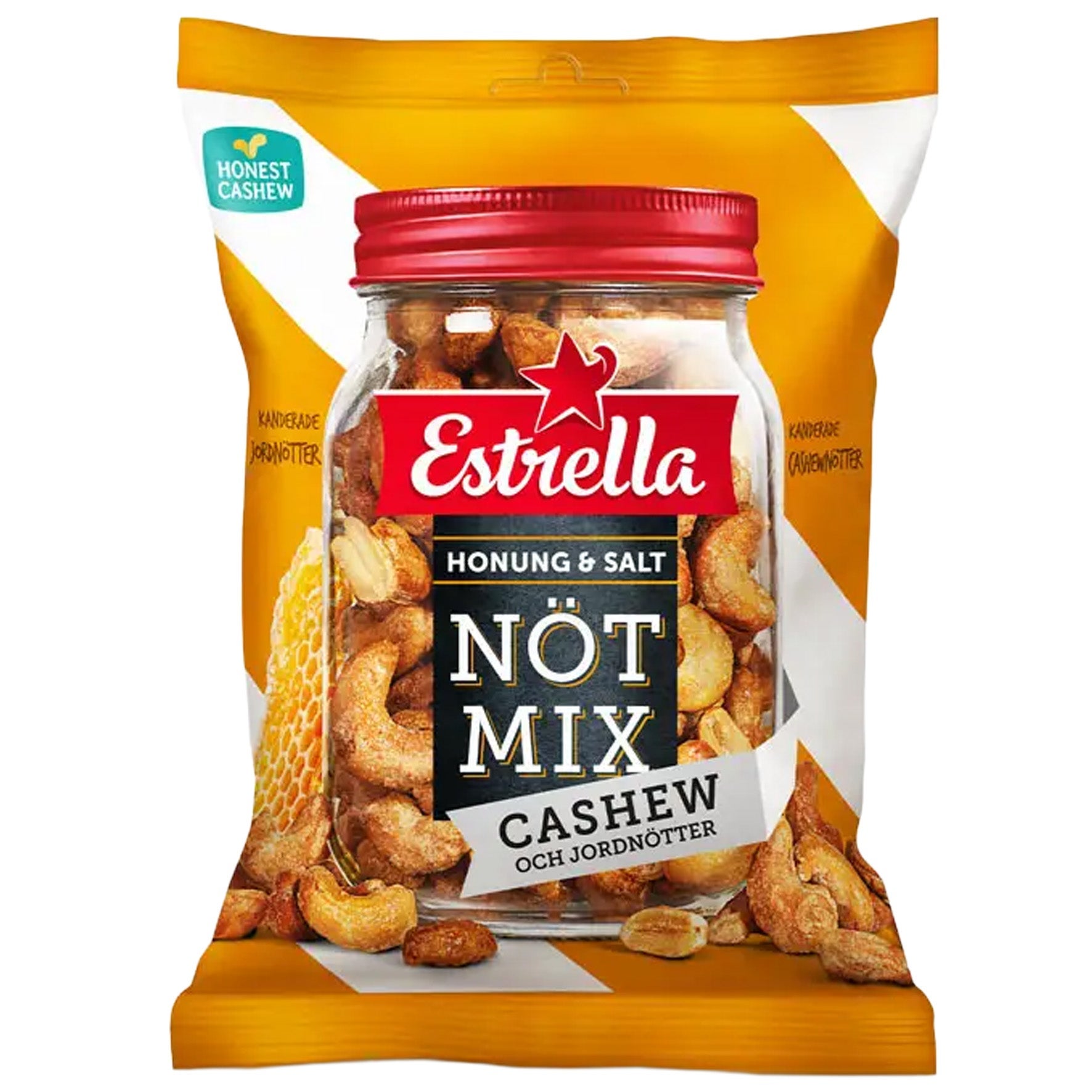 [8568248] Nötmix Estrella Honung & Salt 11x175 g