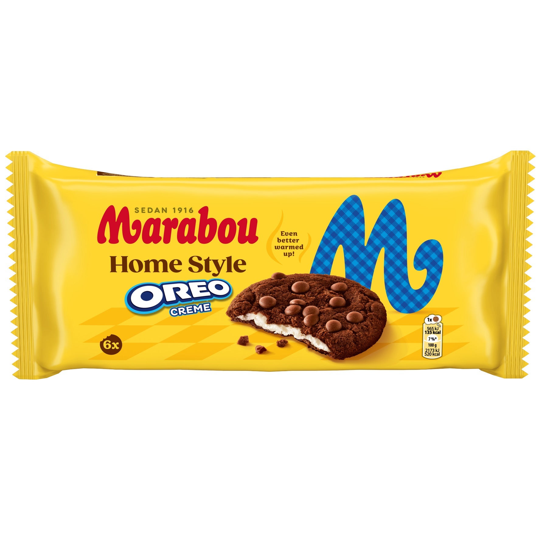 [8568272] Kakor Marabou Home Style Oreo 12x156 g