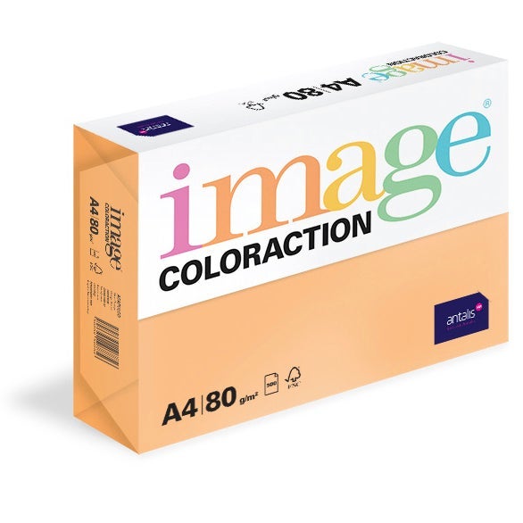 [1619284] Kopieringspapper Image A4 80g neonorange 500 st/fp