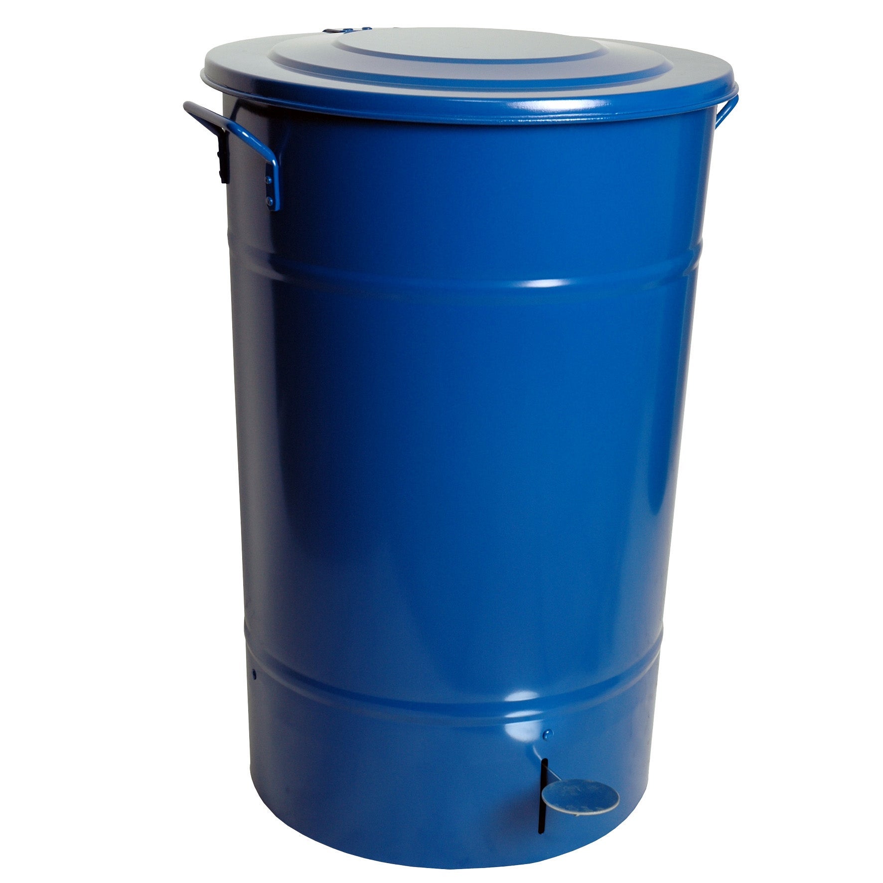 [8567830] Avfallstunna Greger med lock/pedal 30 liter blå