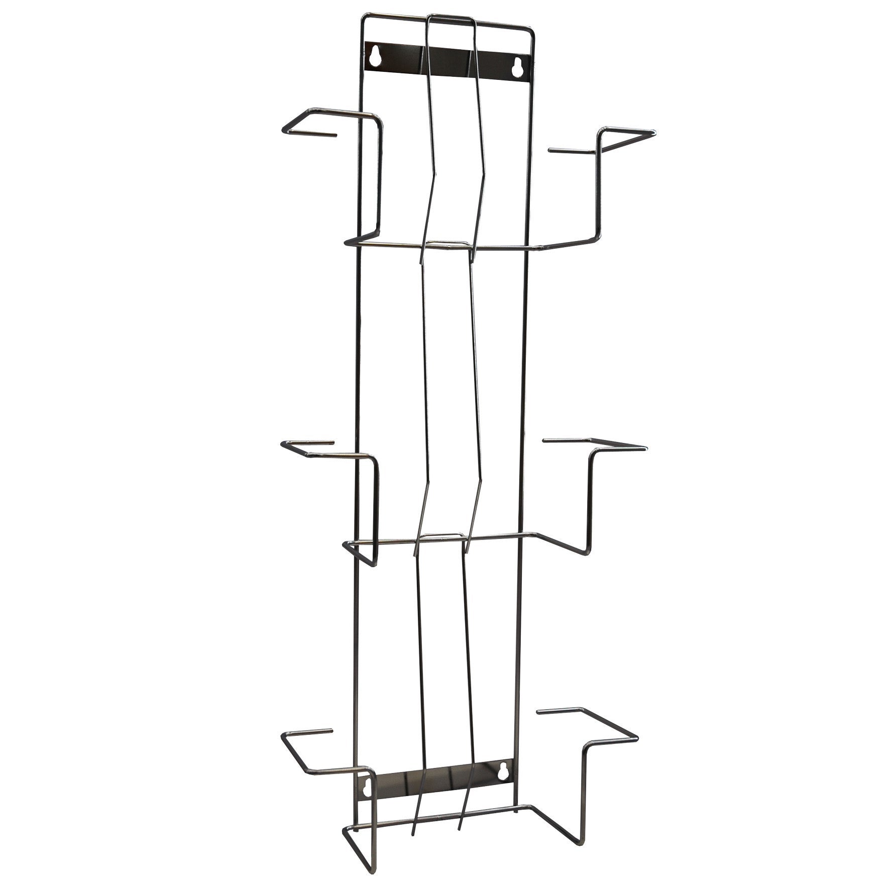 [8568458] Handskhållare Sara rostfritt stål 3 askar