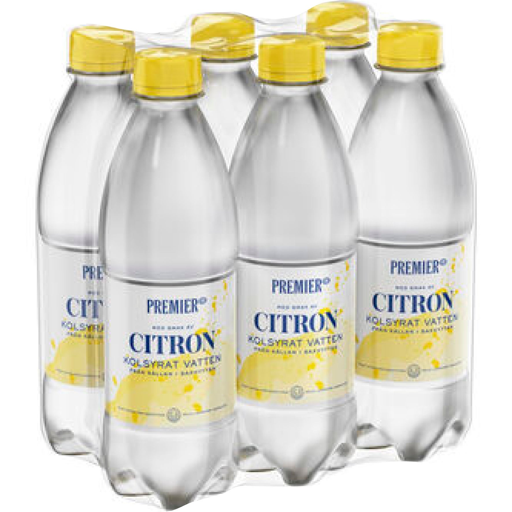 [8568192] Kolsyrat vatten Premier Citron 50 cl PET inkl pant